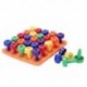 Gyerek puzzle körömlemez gomba köröm Gyerek oktató puzzle Pu D4E2