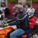 2X (Motorkerékpár-biztonsági öv, állítható szíj-biztonsági öv, Electri I5O3