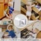 2X (10 darabos láthatatlan gyermekbiztonsági zárak, láthatatlan fiókzár 3M Adhe S1I4-vel)