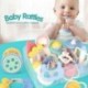 1X (Baby Rattles Teethers Set műanyag rajzfilm Jingle Bell csecsemőjátékok N B8H3