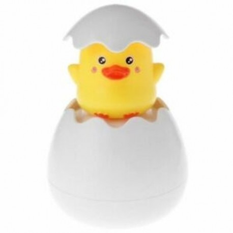 6X (1db-os babafürdős játékok fürdőszobában játszó vízpermetező eszköz DUCK EGG Shower Fl Z4S7