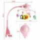 1X (Baby Rattle csecsemőjátékok 0–12 hónapig. Hordozható ágynemű csengővel, zene O1D8