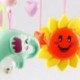 1X (Baby Rattle csecsemőjátékok 0–12 hónapig. Hordozható ágynemű csengővel, zene O1D8