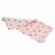5X (Cotton Lange újszülött Swaddle Blanket hálózsák 110 cm x 110 cm - Cro E2X1
