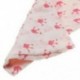 5X (Cotton Lange újszülött Swaddle Blanket hálózsák 110 cm x 110 cm - Cro E2X1