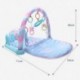 2X (Baby Play Mat Baby tornalejátszók 0–12 hónapos lágyvilágítású csörgők, zenés a G6T6-hoz