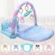 2X (Baby Play Mat Baby tornalejátszók 0–12 hónapos lágyvilágítású csörgők, zenés a G6T6-hoz