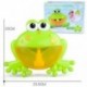 3X (Baby Bath Toy Bubble Machine Big s automatikus Bubble Maker fúvó zene BQ2R7