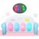 5X (Baby Play Mat Fitness testépítő keret pedállal zongora zenei szőnyeg Blanke V3H5