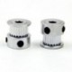 1X (2X GT2 szíjtárcsa 20 fogazott furat 5 mm   GT2 6 mm fogasszíj és 2X tengelycsonk 4X Tens Y8I8