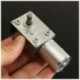 DC 12V 3rpm megfordítható nagy nyomatékú turbóféreghajtású motor Motor GW370 S9A3 Q7X2