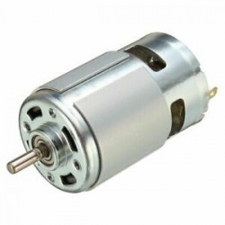 775 DC 12V-36V 3500-9000RPM motor Nagy nyomatékú golyóscsapágy Nagy teljesítményű alacsony A6G9