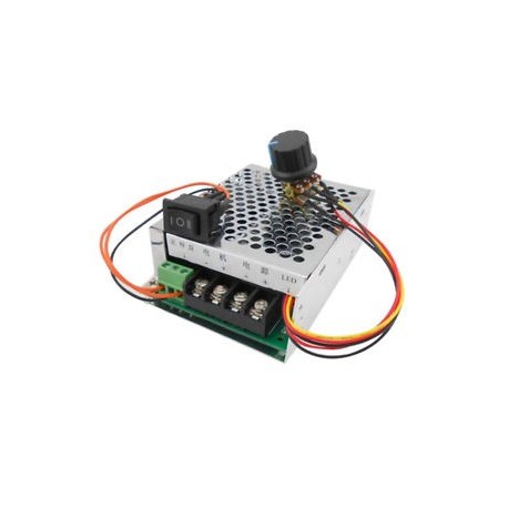 DC10-50V40A motorvezérlő-szabályozó kapcsoló hátrameneti pwm modul DC motor gov S CQ