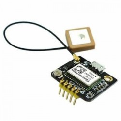 3X (1 db fekete fém GT-U7 GPS modul navigációs műholdas helymeghatározó f V2K6