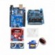 Kerülje el a motoros intelligens robot autó alvázának Diy Kit 4Wd ultrahanggal történő nyomon követését az Ard B7T2