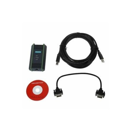 USB kábel kábel PPI MPI programozás   CD Siemens S7-200 / 300/400 PL O9K2-hez