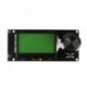 4X (D típusú Mini12864 LCD képernyő Mini 12864 intelligens kijelző fehér, fekete alapon SuppI4C6