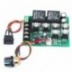 6X (pwm fordulatszám-szabályozó PWM elektronikus szabályozó 40A DC 10V-50V 12V / 24V / F1T1