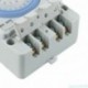 6X (Új TB-388 téglalap 15 perc / 96-szor kapcsoló időzítő elem nélkül Q8P2)