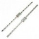 4X (9 mm-es lineáris vezető MGN9 350 mm-es lineáris sín   MGN9C hosszú egyenes kocsiY9M7