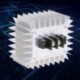 6X (2db AC 5000W SCR elektronikus feszültségszabályozó kapcsoló AC 220 V sebesség Hőmérséklet O8A5)