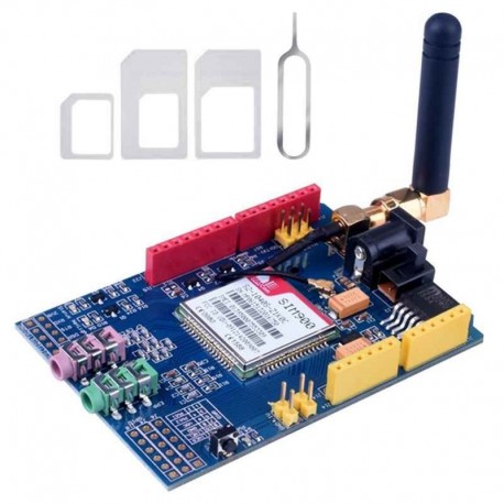 6X (SIMCOM SIM900 GSM GPRS négysávos modulok, 2G fejlesztési pajzs tábla Z9K5-hez)
