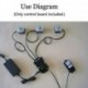 6X (új Wolike Grbl usb portos cnc gravírozó gép vezérlőpult 2 tengely lépés U1Y6