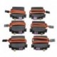 6X (alumínium 6Dof karos mechanikus robotkaros bilincs karomszeres készlet W / Servos V4P7