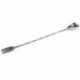 StaInless acél Swizzle Stick koktélkeverő kanállal és villával SH I1D0 N1 C7V3
