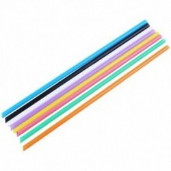 Vegyes színek 50 db nagyméretű buboréktea Smoothie Straw P2H1