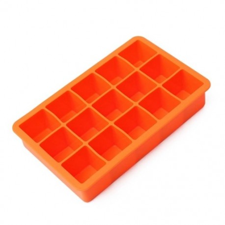 2 x 15 adagos Kocka alakú szilikon jégkocka forma - H9D5
