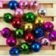 50 db véletlenszerű színes kézműves készletek és kellékek karácsonyi Jingle Bells / Small Be F1T1