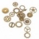 17db Charm Steampunk fogaskerékpár függő nyakláncokkal Charm Megállapítások E5B2