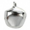 20 db karácsonyi Jingle Bells, 10 mm-es ezüst hang E3I5