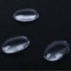 1X (10x átlátszó ovális Flatback átlátszó üveg cabochon kupola dekoráció 18x25mm B3I5)
