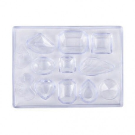 2X (1 db kabochon kicsi szilikon fülbevaló nyaklánc medál forma az epoxi zsidóhoz R7T1