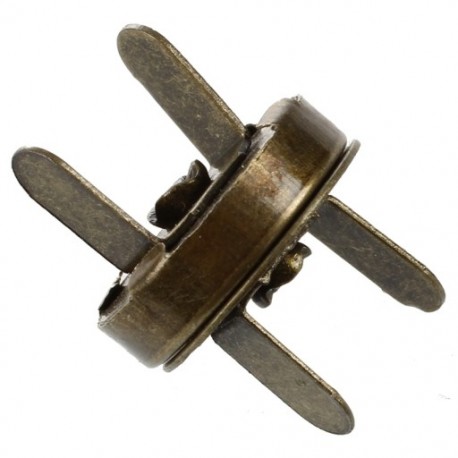 1X (10X bútor bezár bronz fém mágneses csat új 14mm H1T3)