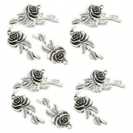 1X (db 10 darab ősi ezüst ékszer, ami varázsa rozsdamentes ömlesztett anyagot kínál a Q3D5-hez