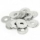 Fém alátét 6 mm x 18 mm x 1 mm 30 db ezüst tónus V3B9