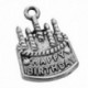 1X (30 db Charm Medálok Születésnapi torta &quot Boldog születésnapot&quot  22 * 15mmďĽˆAncient si V2P3