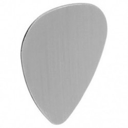 20x ezüst gitár Pick No Hole Bélyegzés, 26,6 * 30mm P4O4 D8R1