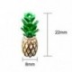 2X (10db divat ananász díszek, barkács kézműves eszköz aranyos ékszerkészítés Acc A6A5
