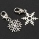 30 karácsonyi hópehely csipesz a Charm Fit L1 karkötőre