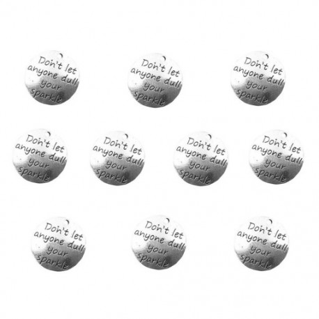 2X (10 ötvözetű ősi ezüstcsomag &quot senki nem engedheti el, hogy elcsillanja a szikra&quot ) Rou J9J8