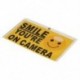 Ötszörös „Smile You`re On Camera” öntapadós videó riasztó biztonsági figyelmeztetés Sticke L1U2
