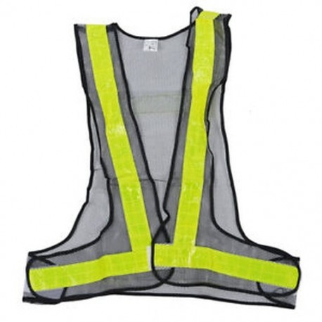 Hi-Viz fényvisszaverő mellény nagy láthatósággal figyelmeztető forgalmi építési biztonság A8M5