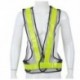 Hi-Viz fényvisszaverő mellény nagy láthatósággal figyelmeztető forgalmi építési biztonság G8B1