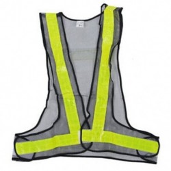Hi-Viz fényvisszaverő mellény, nagy láthatóságot figyelmeztető forgalmi építési biztonság W5T3
