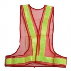 Hi-Viz fényvisszaverő mellény nagy láthatósággal figyelmeztető forgalmi építési biztonság A6Q0