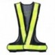 Hi-Viz fényvisszaverő mellény nagy láthatóságú figyelmeztetés Fekete Sárga DM Q4B4